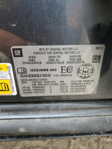 2014 BUICK ENCLAVE - 5GAKVCKD6EJ188540