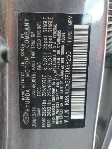 2015 HYUNDAI TUCSON LIM - KM8JUCAG7FU958250
