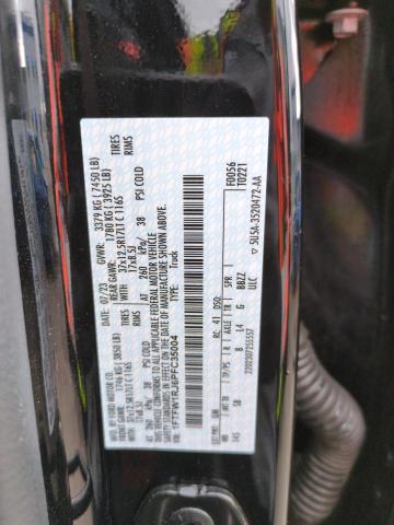 2023 FORD F150 RAPTO - 1FTFW1RJ6PFC35004