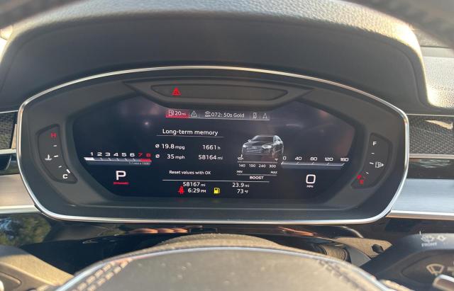 2020 AUDI S8 WAU8SAF82LN011960