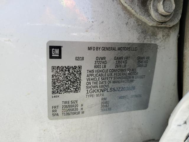 2018 GMC ACADIA DEN 1GKKNPLS5JZ203628