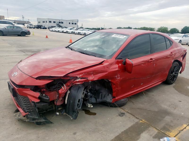 TOYOTA CAMRY XSE 2025 red  hybrid engine 4T1DAACK2SU030934 photo #1