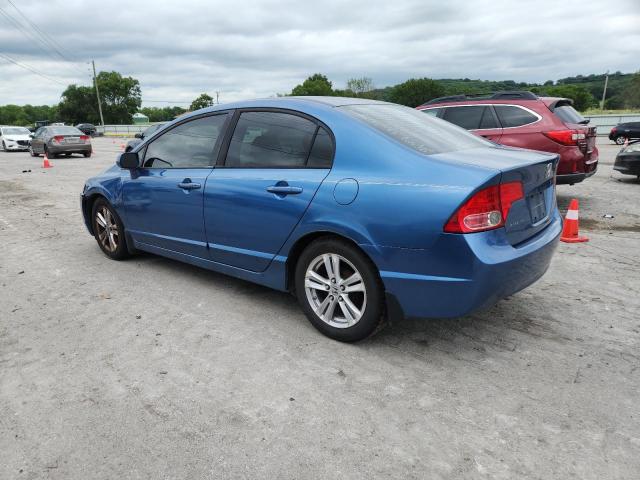HONDA CIVIC LX 2008 blue  gas 1HGFA16548L112215 photo #3