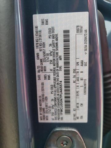 2023 FORD ESCAPE ACT 1FMCU0GN7PUA65574