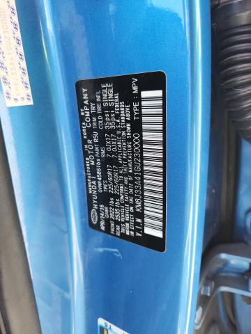 2016 HYUNDAI TUCSON LIM - KM8J33A41GU230000