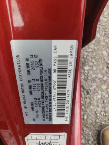 2017 MAZDA 6 TOURING - JM1GL1V52H1107590
