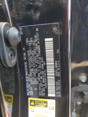 2012 TOYOTA HIGHLANDER - 5TDDK3EH5CS165152