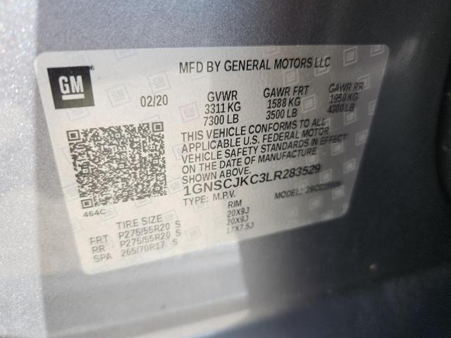 2020 CHEVROLET SUBURBAN C1500 PREMIER 1GNSCJKC3LR283529
