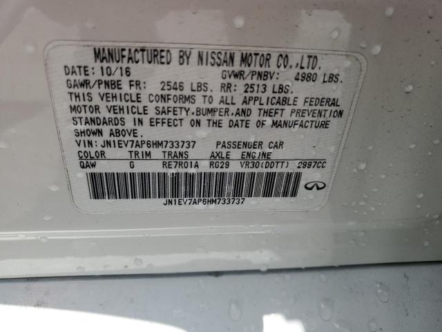 2017 INFINITI Q50 PREMIU JN1EV7AP6HM733737