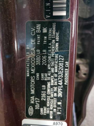 2018 KIA FORTE LX 3KPFL4A73JE208127