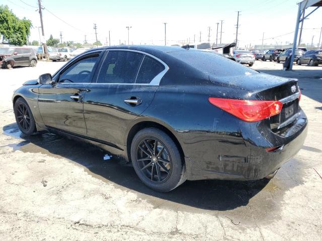 INFINITI Q50 PREMIU 2017 black  gas JN1EV7AP9HM735207 photo #3