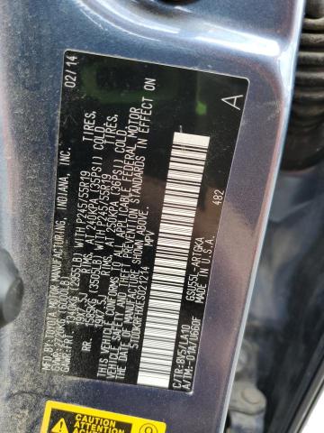 2014 TOYOTA HIGHLANDER - 5TDDKRFHXES021214