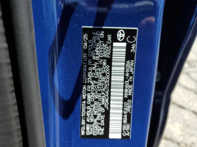 2025 TOYOTA PRIUS LE JTDACAAU7S3060099