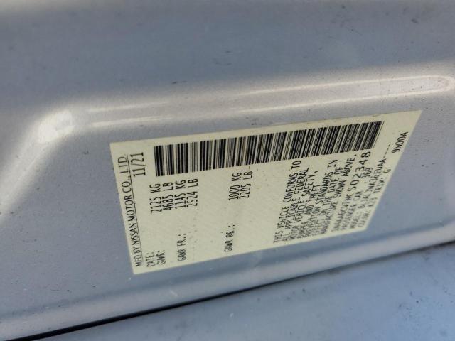 2022 NISSAN MAXIMA SV - 1N4AA6CV7NC502348