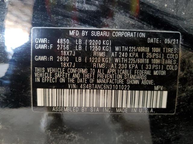 2022 SUBARU OUTBACK LI - 4S4BTANC6N3101022