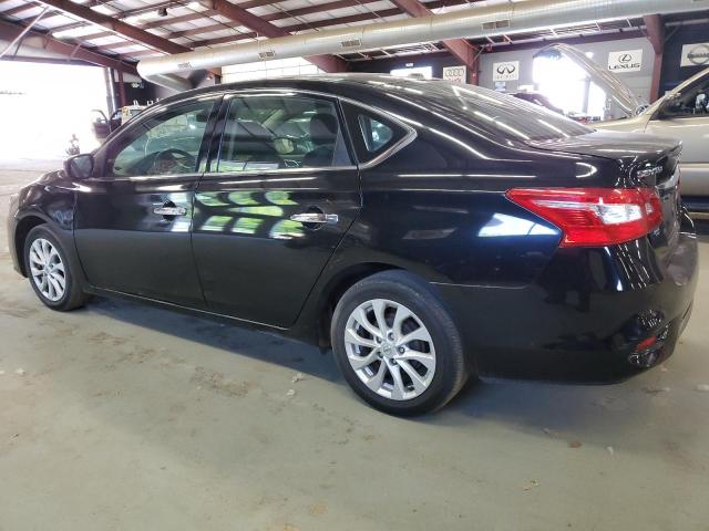 NISSAN SENTRA S 2019 black  gas 3N1AB7AP6KY279100 photo #3
