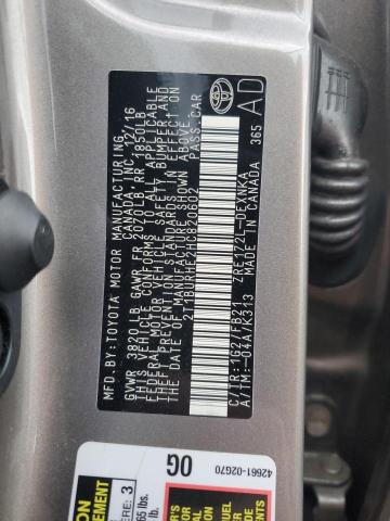 2017 TOYOTA COROLLA L - 2T1BURHE2HC820602