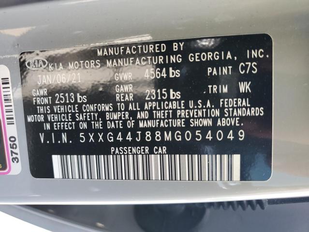 2021 KIA K5 GT - 5XXG44J88MG054049