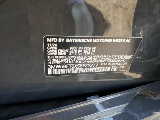 2025 BMW M340I 3MW59FT0XS8F22277