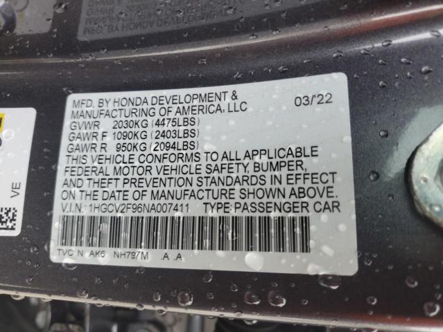 2022 HONDA ACCORD TOU 1HGCV2F96NA007411