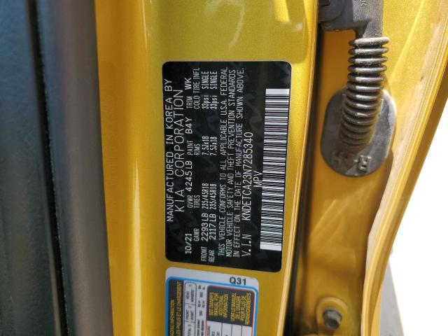 2022 KIA SELTOS SX KNDETCA23N7285340