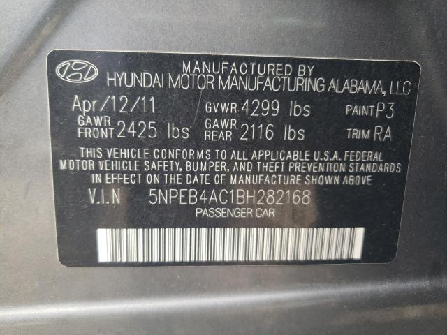 2011 HYUNDAI SONATA GLS - 5NPEB4AC1BH282168