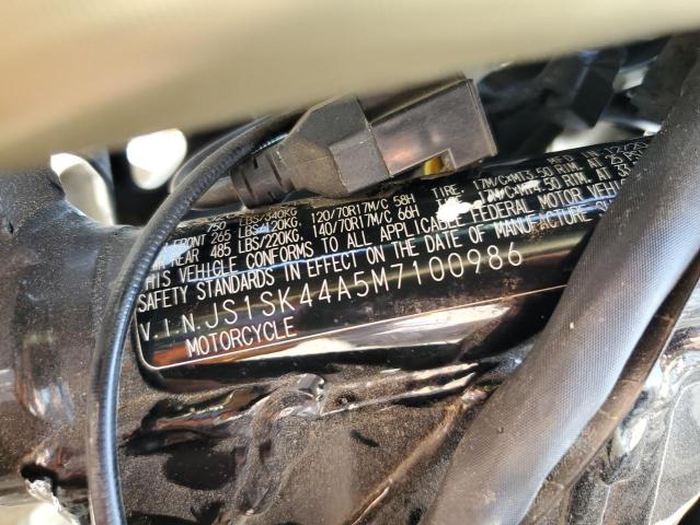 2021 SUZUKI DR-Z400 SM JS1SK44A5M7100986