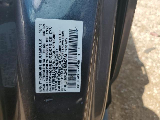 2016 HONDA ODYSSEY LX 5FNRL5H26GB029841