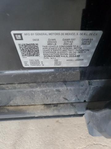 2018 CHEVROLET EQUINOX PR - 3GNAXWEX4JL355449