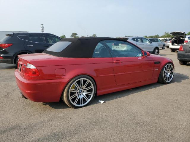 BMW M3 2006 red converti gas WBSBR93466PK11293 photo #4