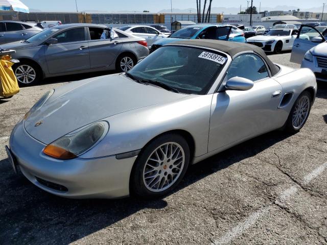 PORSCHE BOXSTER 2000 silver  gas WP0CA2982YU626135 photo #1