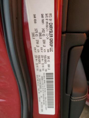 2015 JEEP GRAND CHER 1C4RJFCM5FC685951