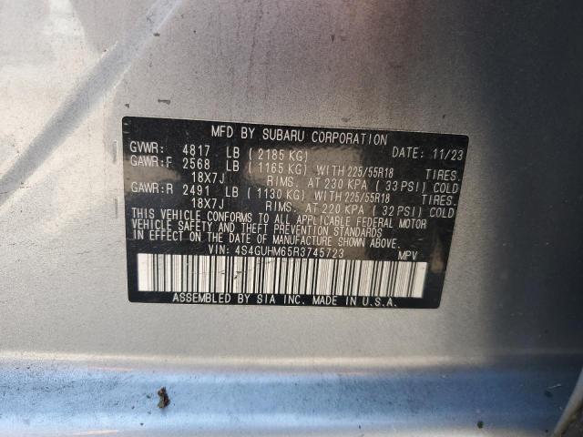 2024 SUBARU CROSSTREK 4S4GUHM65R3745723