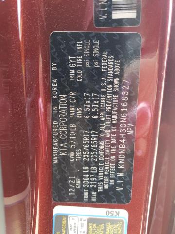 2022 KIA CARNIVAL L KNDNB4H30N6168327