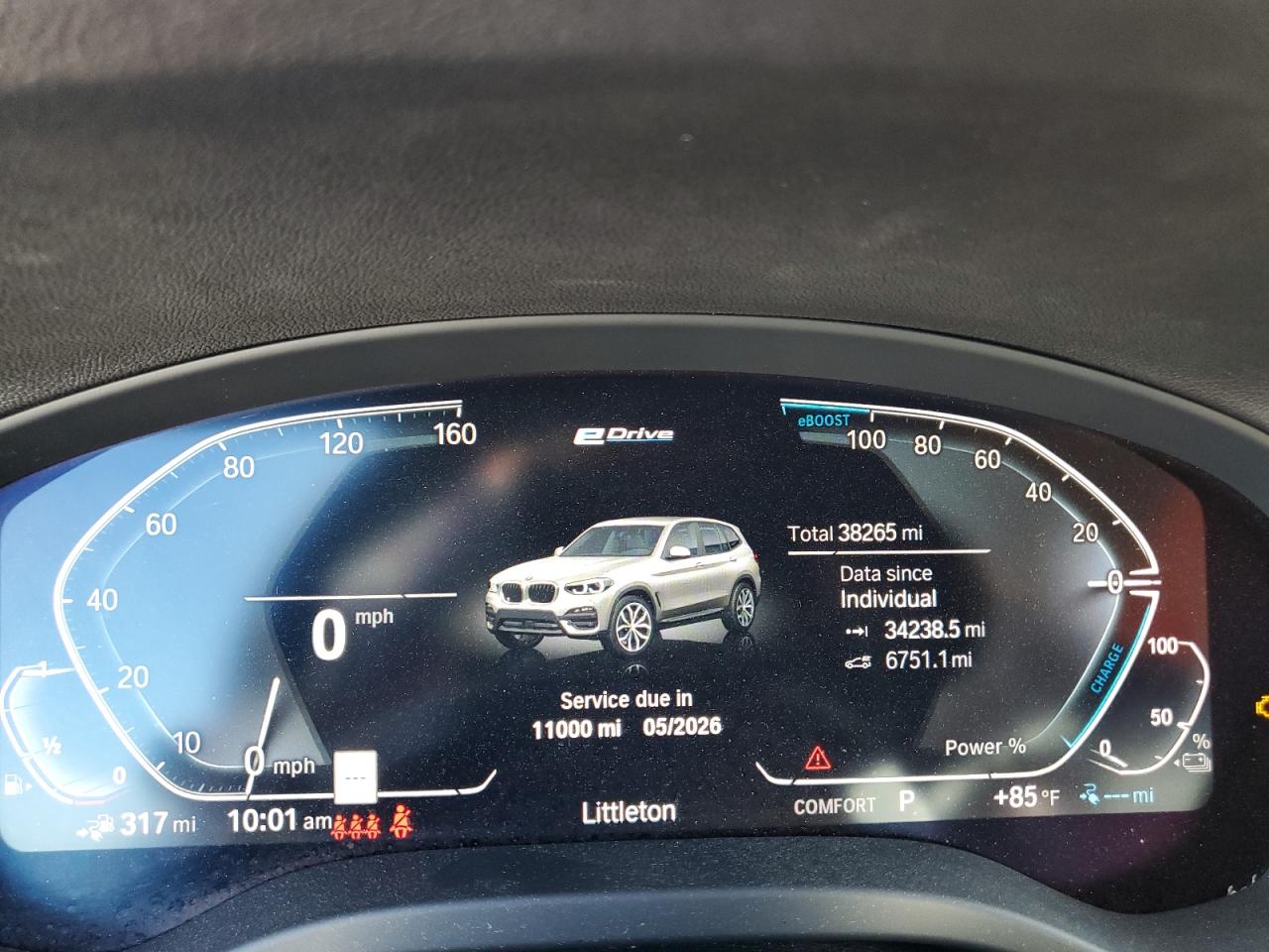 Lot #3309777835 2021 BMW X3 XDRIVE3