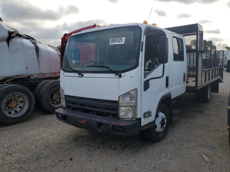ISUZU NPR 2009 white  gas 4KLC4J1N89J801493 photo #1