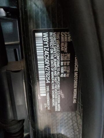 2015 BMW I3 REX WBY1Z4C50FV278254
