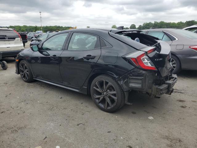 Vin: shhfk7h93ju411068, lot: 61286575, honda civic sport touring 20182