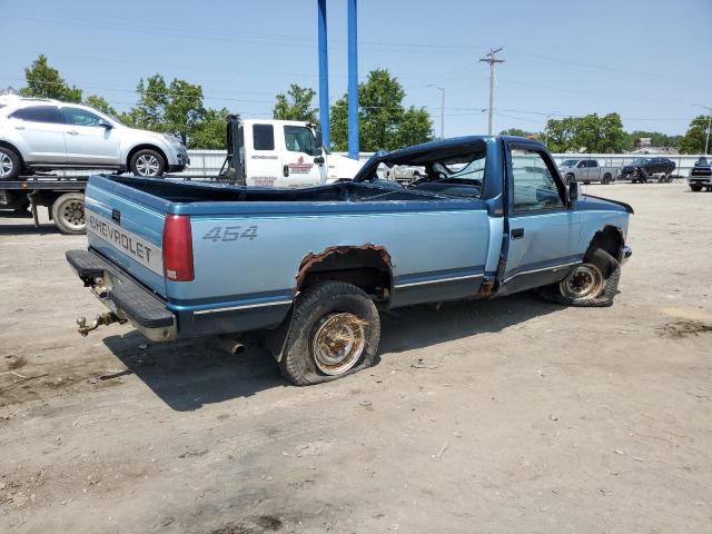 CHEVROLET GMT-400 C2 1991 blue  gas 1GCGC24N5ME120277 photo #4