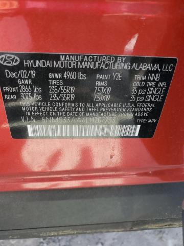 2020 HYUNDAI SANTA FE S - 5NMS33AA6LH207733
