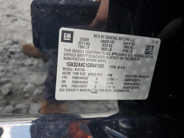 2016 GMC YUKON SLE 1GKS2AKC1GR441985