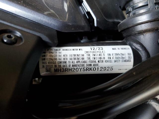 2024 YAMAHA MT-03 MH3RH20Y5RK012925