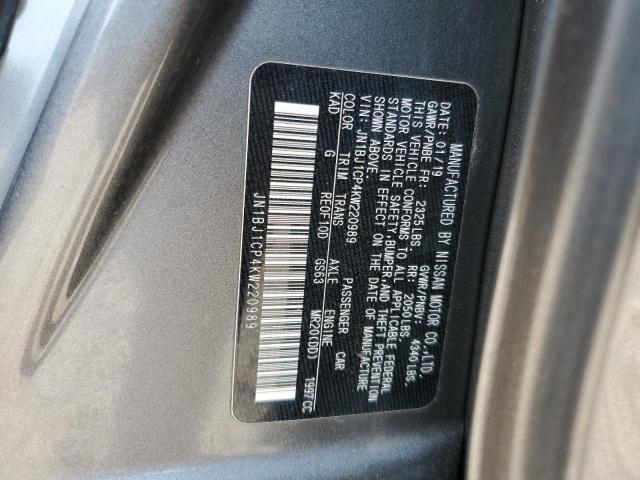 2019 NISSAN ROGUE SPOR - JN1BJ1CP4KW220989