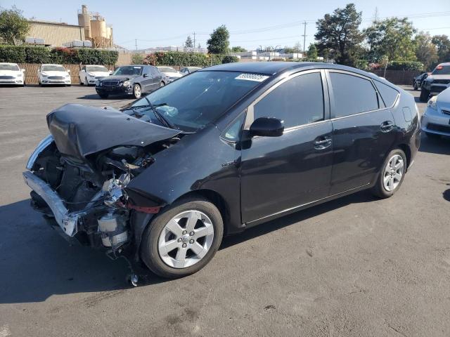 TOYOTA PRIUS 2007 black  hybrid engine JTDKB20U377090182 photo #1