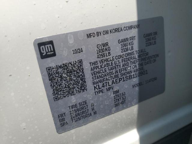 2025 BUICK ENVISTA PR KL47LAEP1SB110901
