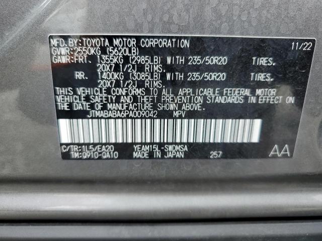 2023 SUBARU SOLTERRA P JTMABABA6PA009042