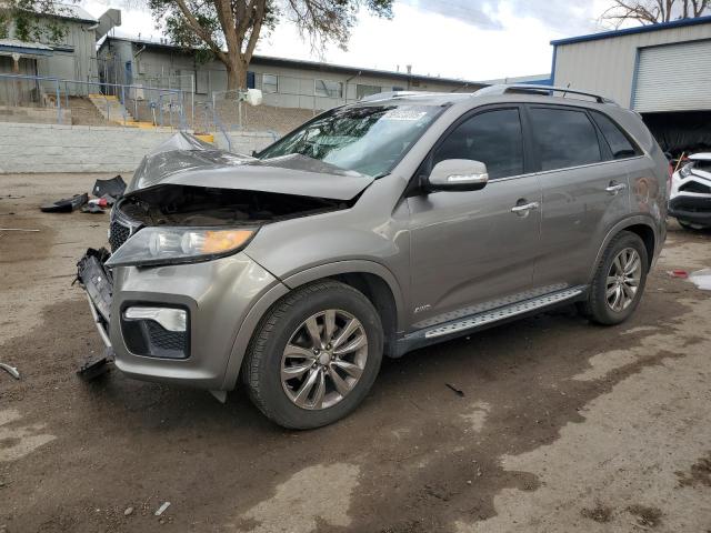 KIA SORENTO SX 2013 gray  gas 5XYKWDA25DG367846 photo #1