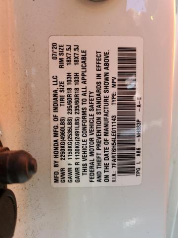 2020 HONDA CR-V EX 7FART6H54LE011143