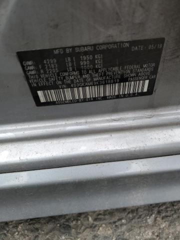 2019 SUBARU IMPREZA SP - 4S3GKAM69K3618819