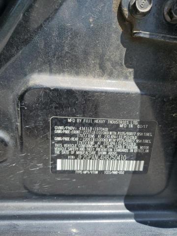 2017 SUBARU CROSSTREK - JF2GPANC4H8250410